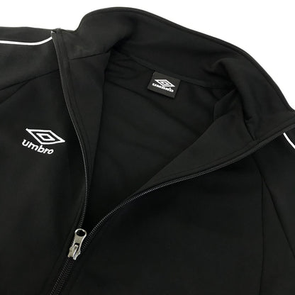 UMBRO | アンブロ × PUBLUX(パブリュクス) Piping Jersey Track Jacket トラックジャケット ジャージ 3259394400001 ブラック【倉吉店】
