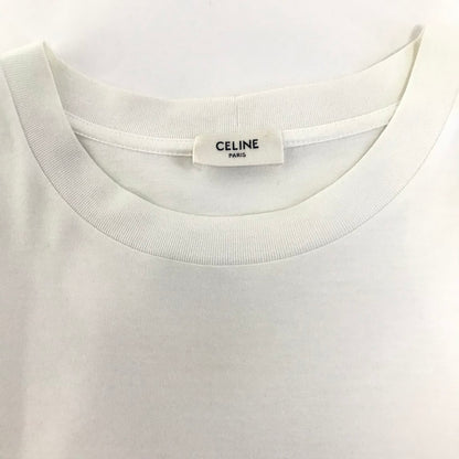 CELINE | セリーヌ 24SS PARIS ルーズ Tee 半袖Ｔシャツ 2X84N671Q ホワイト サイズ：M【倉吉店】