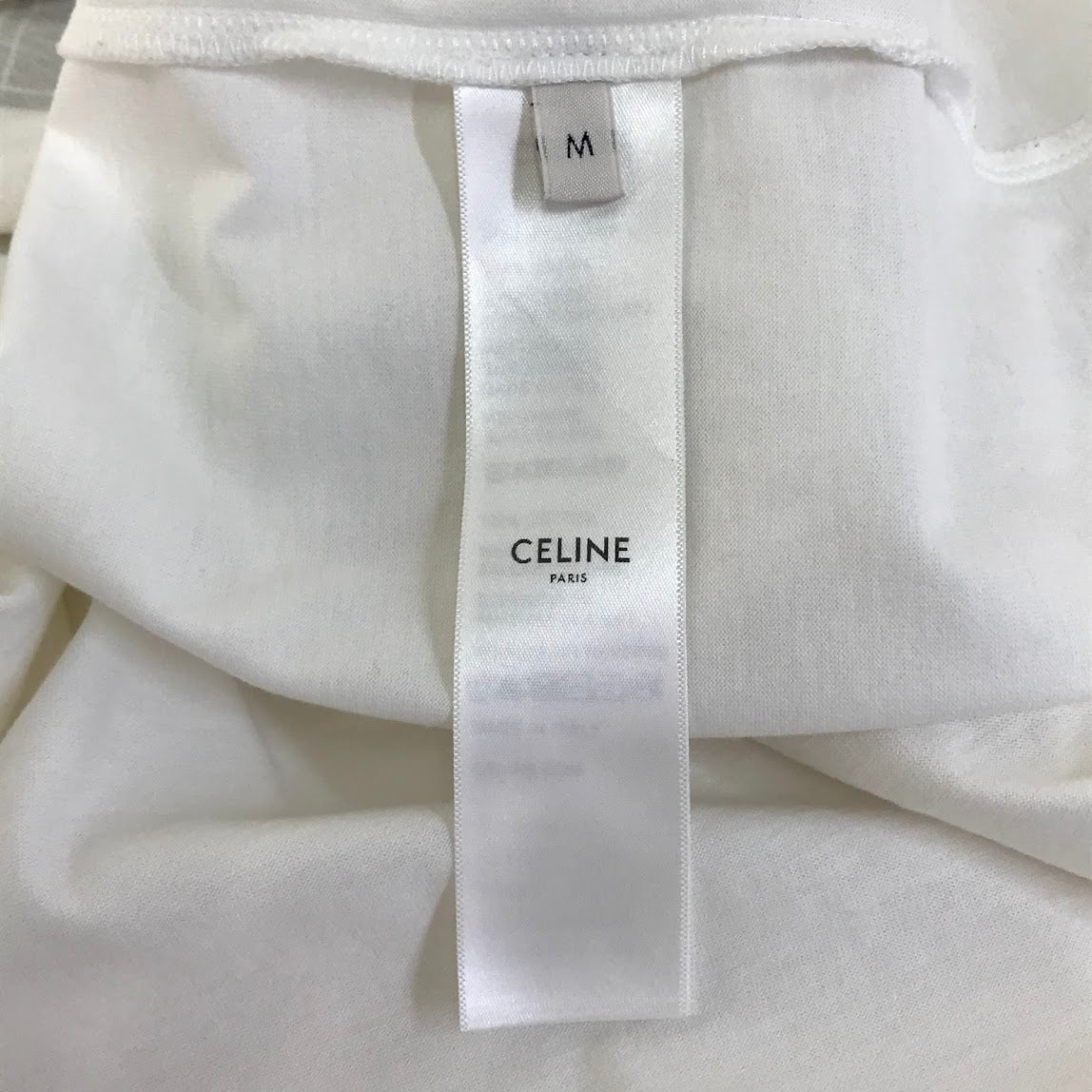 CELINE | セリーヌ 24SS PARIS ルーズ Tee 半袖Ｔシャツ 2X84N671Q ホワイト サイズ：M【倉吉店】