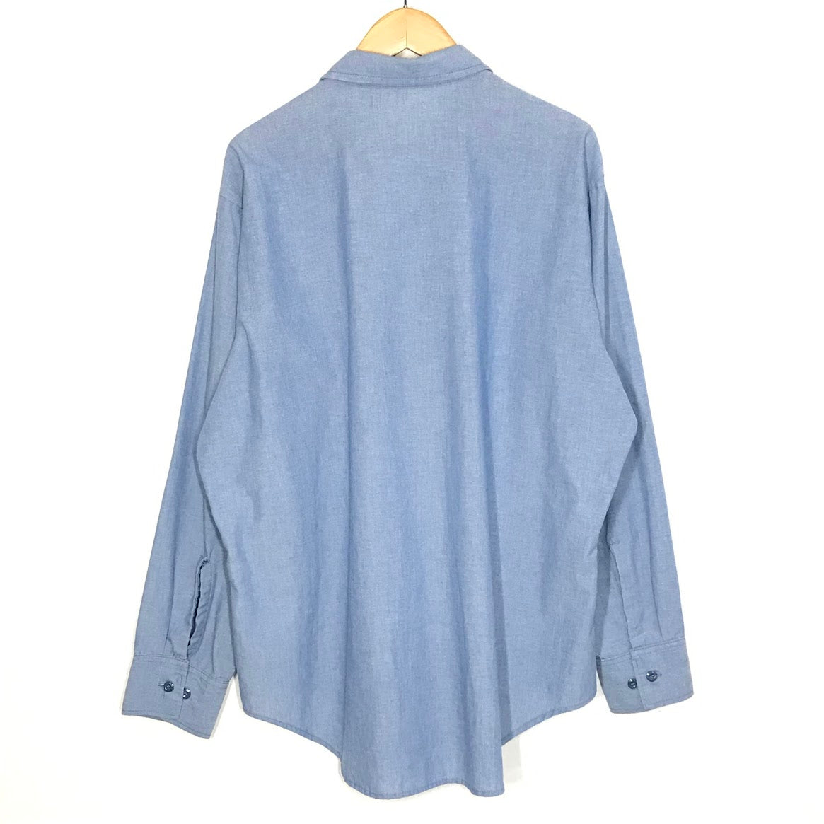 MILITARY衣料 | ミリタリーイリョウ UTILITY SHIRT 長袖シャツ 8405-01-074-4911 ブルー サイズ：XL【倉吉店】