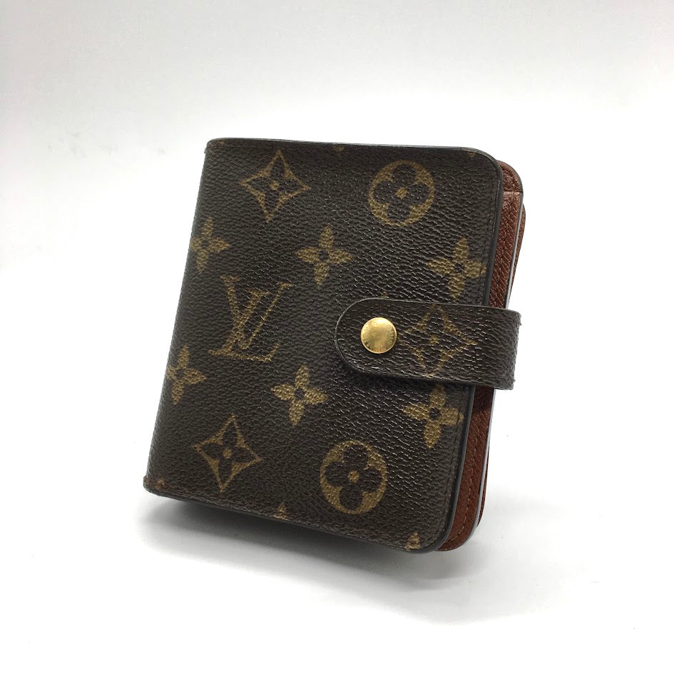 LOUIS VUITTON | ルイ・ヴィトン モノグラム コンパクト・ジップ 二つ折り財布 M61667【倉吉店】