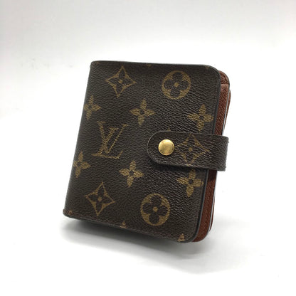 LOUIS VUITTON | ルイ・ヴィトン モノグラム コンパクト・ジップ 二つ折り財布 M61667【倉吉店】