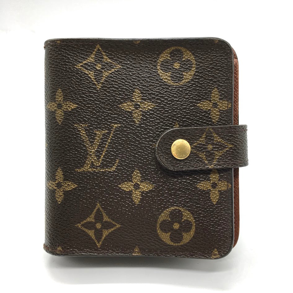 LOUIS VUITTON | ルイ・ヴィトン モノグラム コンパクト・ジップ 二つ折り財布 M61667【倉吉店】