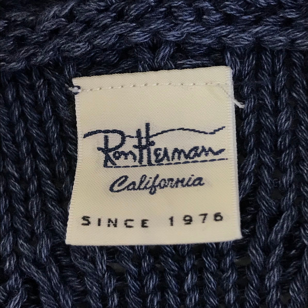 Ron Herman | ロンハーマン Cable Knit Cardigan カーディガン 512080134-1071 インディゴ サイズ：S【倉吉店】