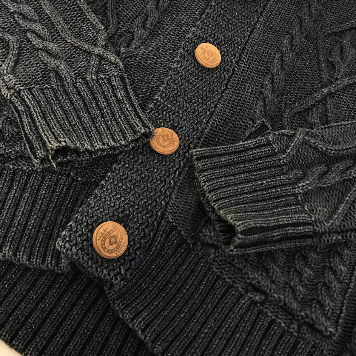Ron Herman | ロンハーマン Cable Knit Cardigan カーディガン 512080134-1071 インディゴ サイズ：S【倉吉店】