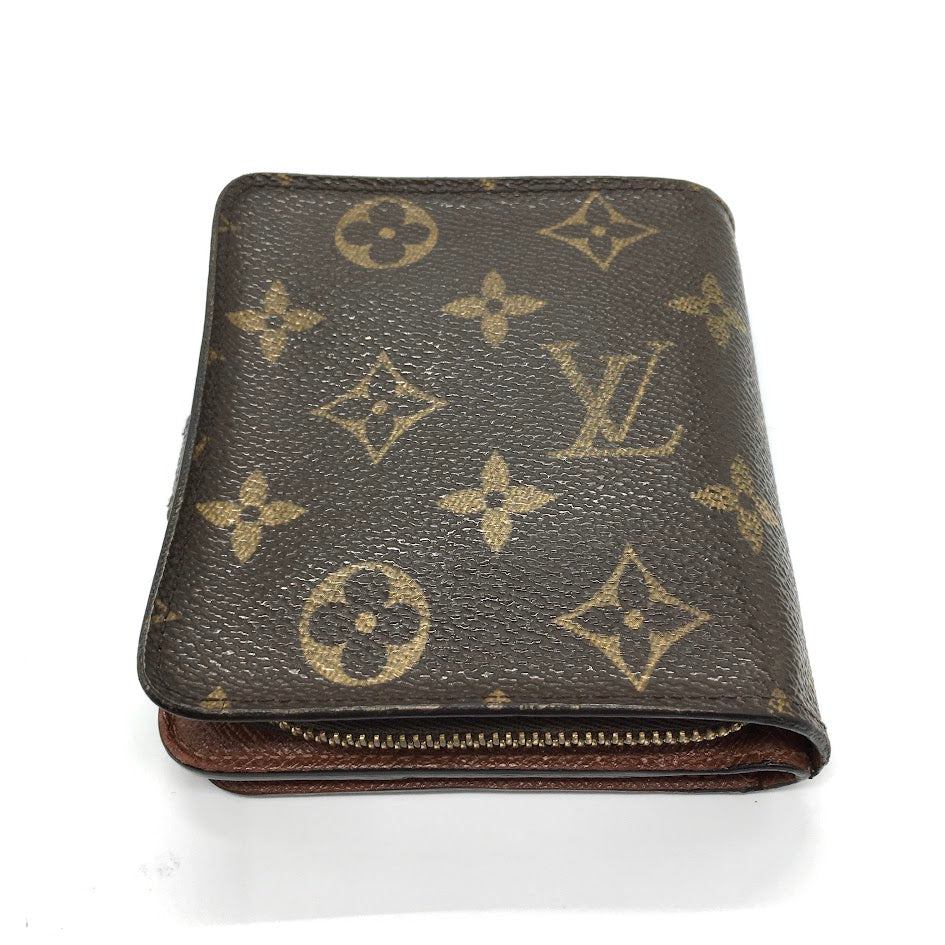 LOUIS VUITTON | ルイ・ヴィトン モノグラム コンパクト・ジップ 二つ折り財布 M61667【倉吉店】