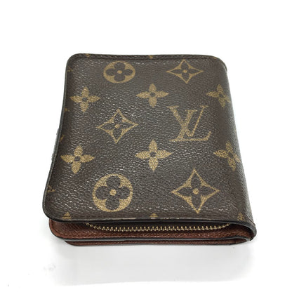 LOUIS VUITTON | ルイ・ヴィトン モノグラム コンパクト・ジップ 二つ折り財布 M61667【倉吉店】