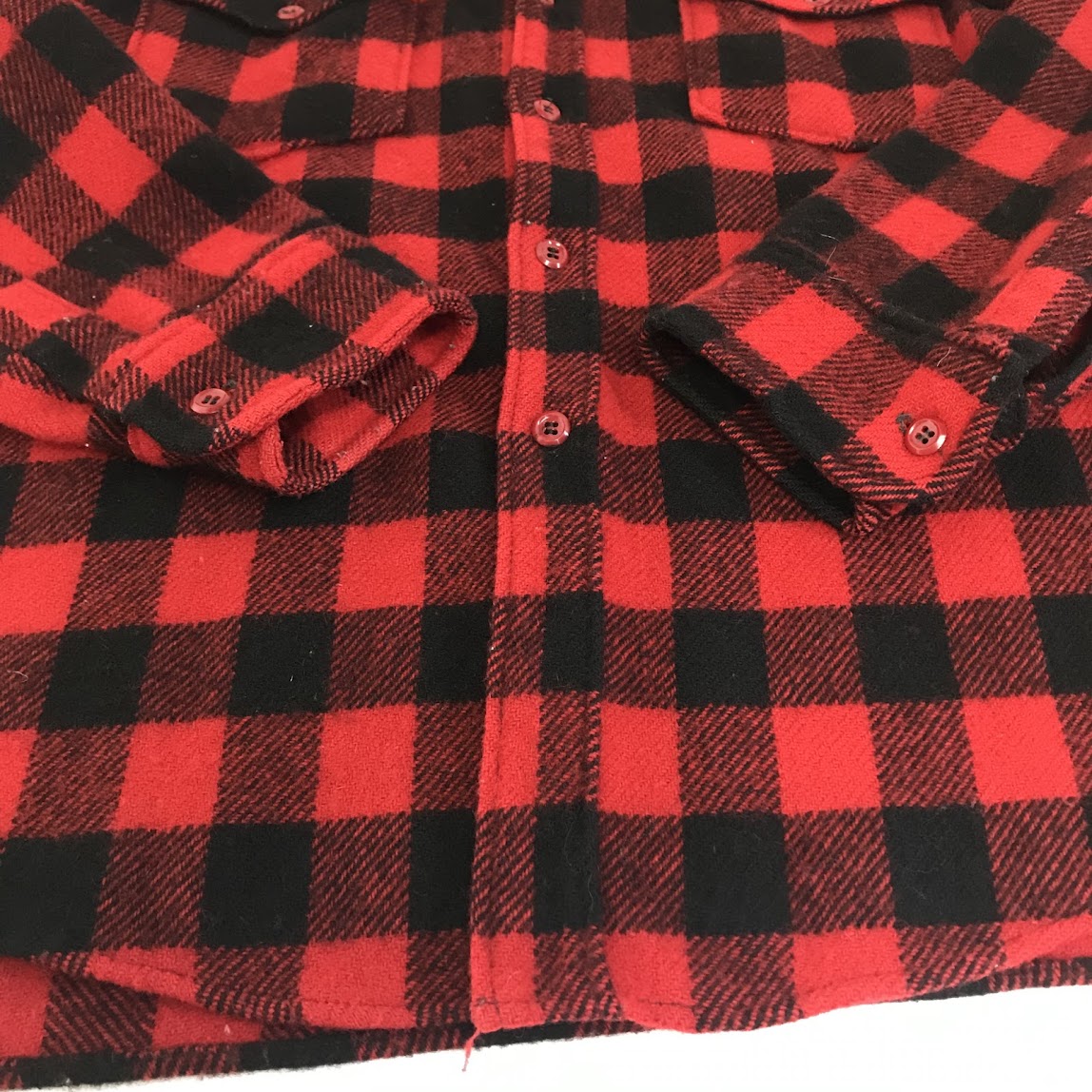 WOOLRICH | ウールリッチ チェック柄 長袖シャツ レッド サイズ：XL【倉吉店】