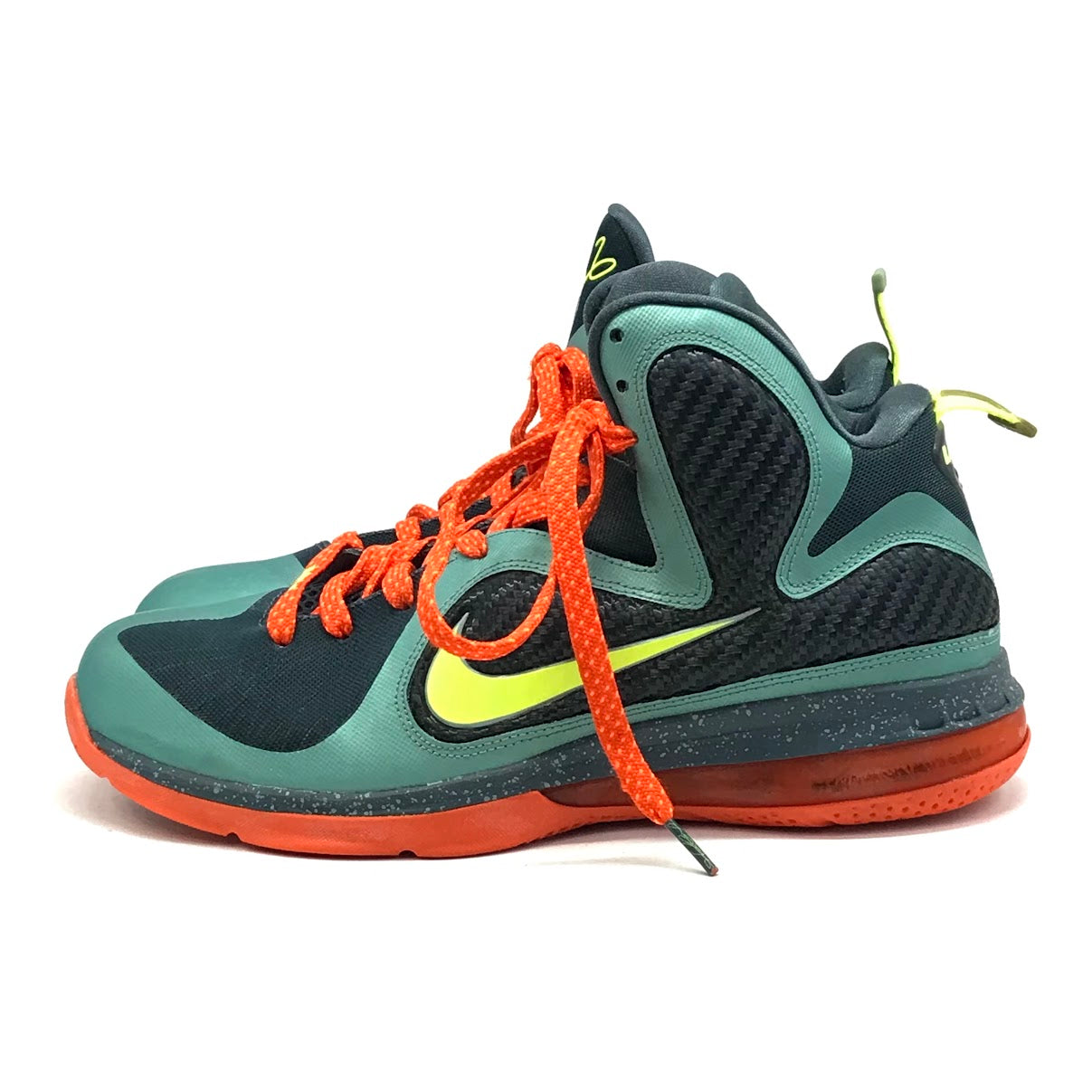 NIKE | ナイキ LEBRON 9 CANNON レブロン 9 キャノン スニーカー 469764-004 グリーン 27.5cm【倉吉店】