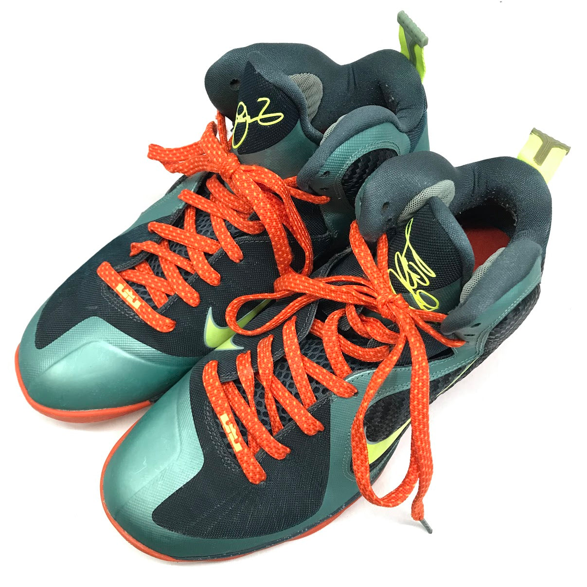 NIKE | ナイキ LEBRON 9 CANNON レブロン 9 キャノン スニーカー 469764-004 グリーン 27.5cm【倉吉店】