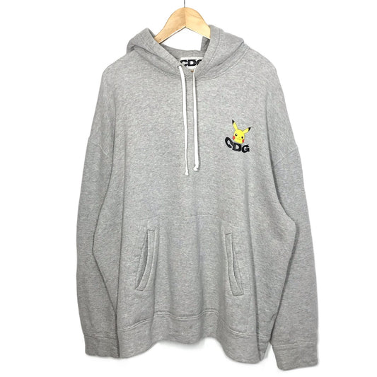 COMME des GARCONS | コムデギャルソン ×POKEMON ポケモンパーカー プルオーバーパーカー パーカー SJ-T002 グレー サイズ：M【倉吉店】