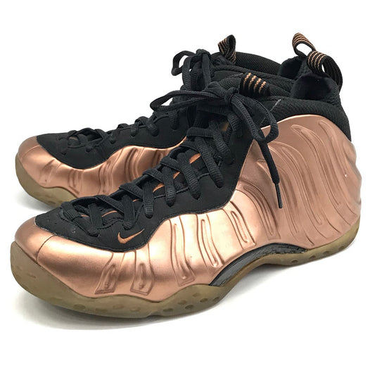 NIKE | ナイキ AIR FOAMPOSITE ONE エアフォームポジットワン スニーカー 314996-081 ブラック/メタリックカッパー 27.5cm【倉吉店】