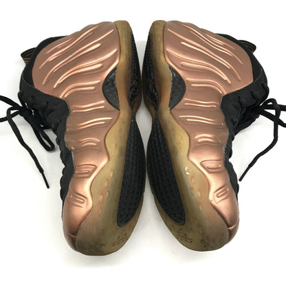NIKE | ナイキ AIR FOAMPOSITE ONE エアフォームポジットワン スニーカー 314996-081 ブラック/メタリックカッパー 27.5cm【倉吉店】