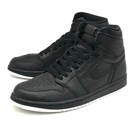 NIKE | ナイキ AIR JORDAN 1 RETRO HIGH OG 'BLACK PERFORATED' スニーカー 555088-002 ブラック 27.5cm【倉吉店】
