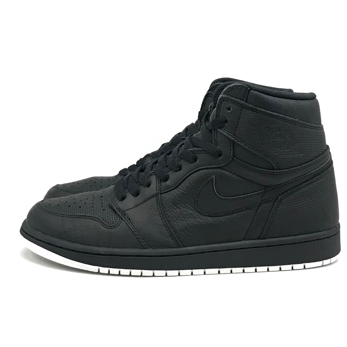 NIKE | ナイキ AIR JORDAN 1 RETRO HIGH OG 'BLACK PERFORATED' スニーカー 555088-002 ブラック 27.5cm【倉吉店】