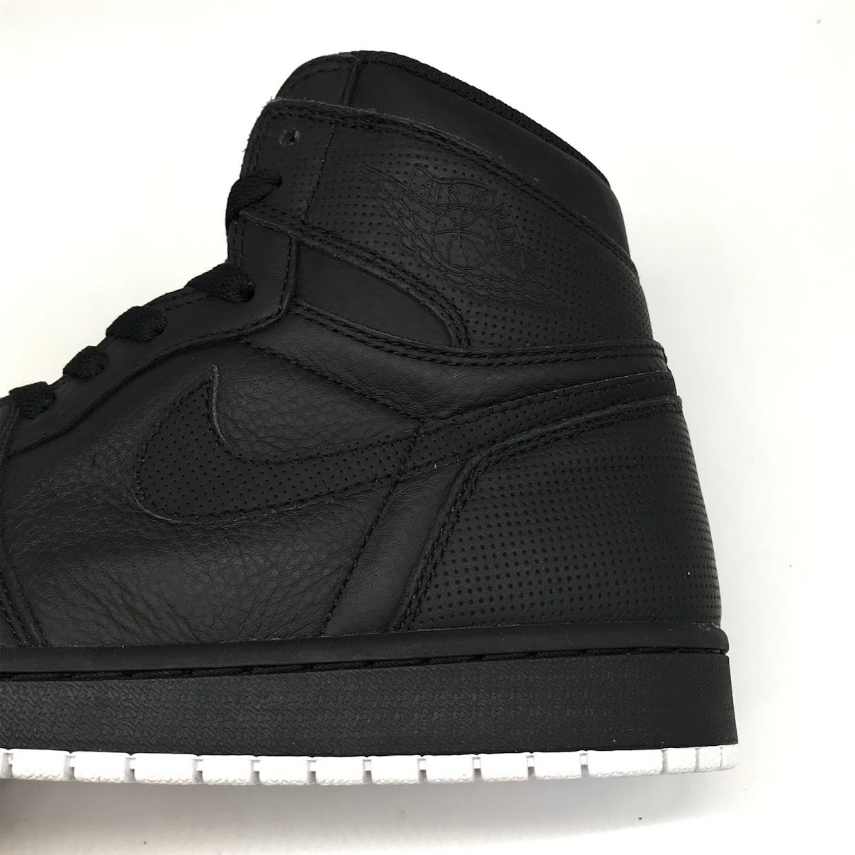 NIKE | ナイキ AIR JORDAN 1 RETRO HIGH OG 'BLACK PERFORATED' スニーカー 555088-002 ブラック 27.5cm【倉吉店】