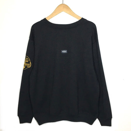DESCENDANT | ディセンダント TEAM CREW NECK SWEATSHIRT スウェット 212ATDS-CSM07S ブラック サイズ：1【倉吉店】
