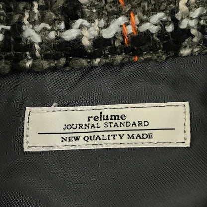 JOURNAL STANDARD relume | ジャーナルスタンダード　レリューム ループ ツイードチェック CPO その他アウター 25-011-464-1200-3-0 サイズ：L【倉吉店】
