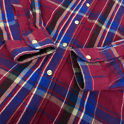 CLEVE｜クリーブ チェック柄 ネルシャツ 長袖シャツ サイズ：M【倉吉店】