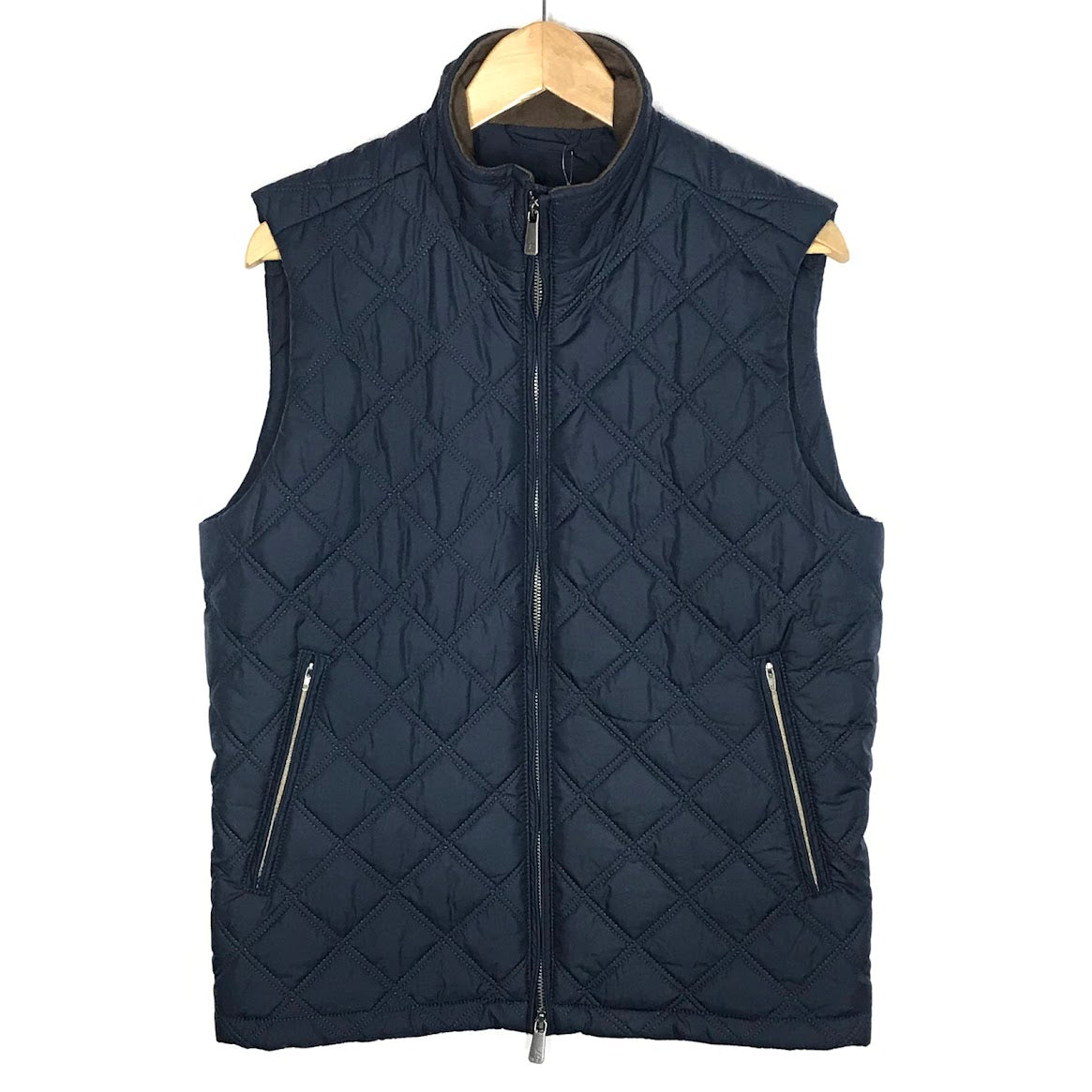 Brooks Brothers | ブルックスブラザーズ モックネックキルティングベスト 中綿ベスト 100194589 ネイビー サイズ：S【倉吉店】