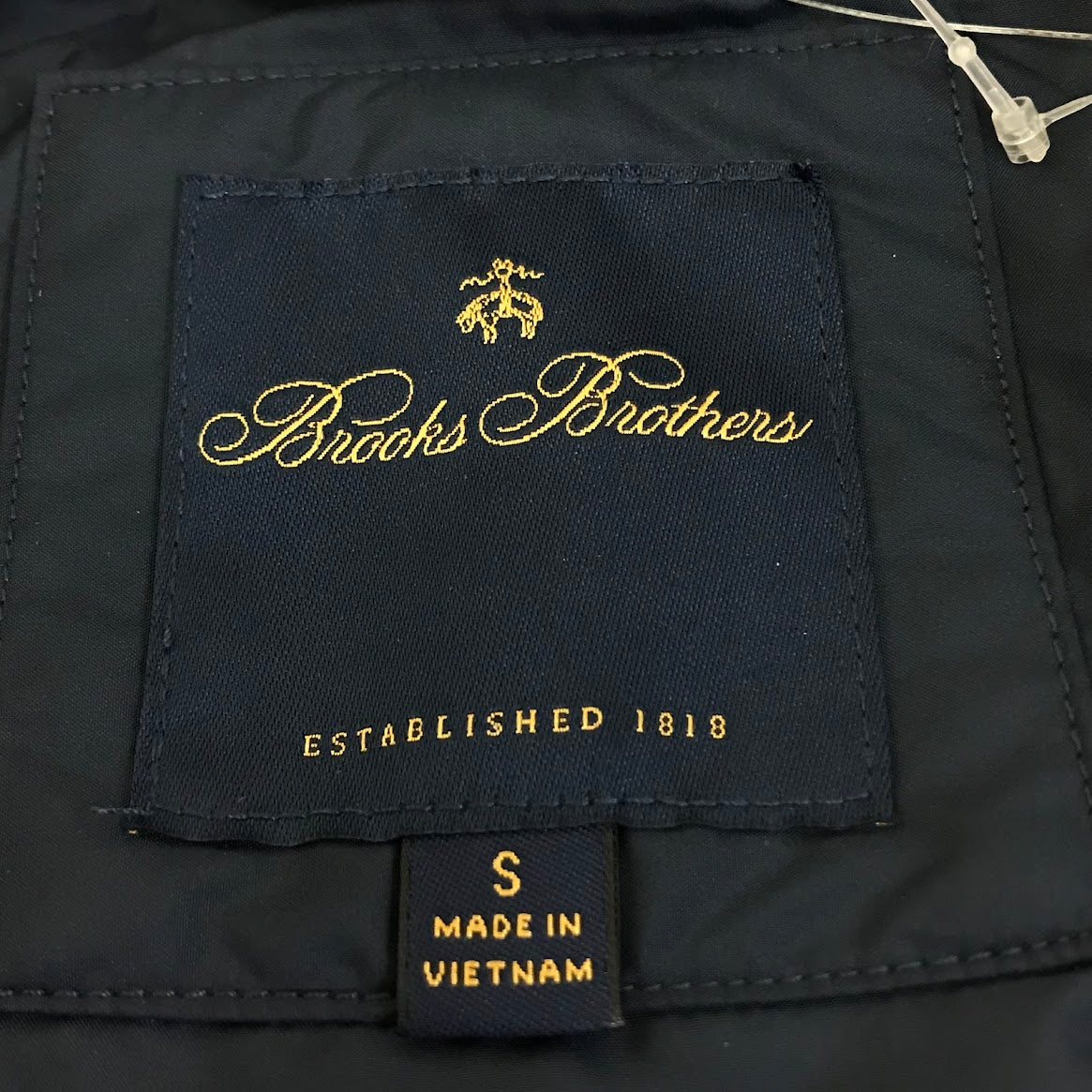 Brooks Brothers | ブルックスブラザーズ モックネックキルティングベスト 中綿ベスト 100194589 ネイビー サイズ：S【倉吉店】