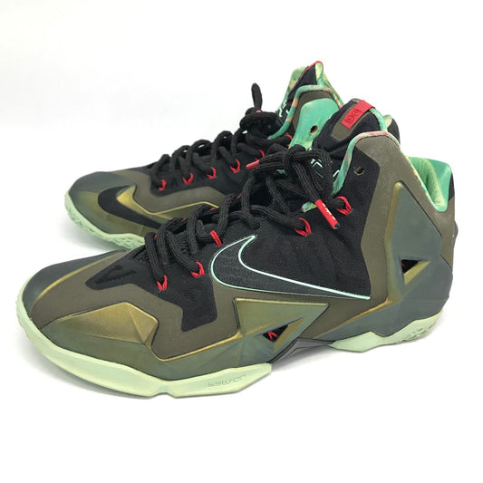 NIKE | ナイキ LEBRON XI スニーカー 616175-700 グリーン 27cm【倉吉店】