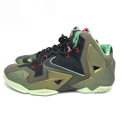 NIKE | ナイキ LEBRON XI スニーカー 616175-700 グリーン 27cm【倉吉店】