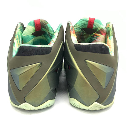 NIKE | ナイキ LEBRON XI スニーカー 616175-700 グリーン 27cm【倉吉店】