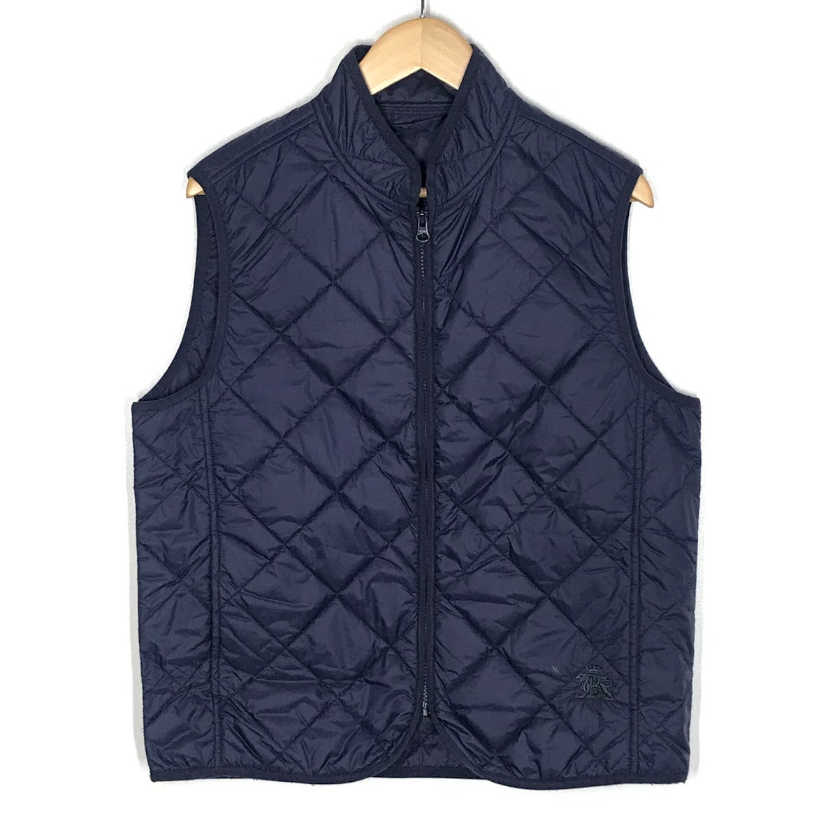 BARACUTA | バラクータ キルティング 中綿ベスト BRGIL0018 ネイビー サイズ：42【倉吉店】