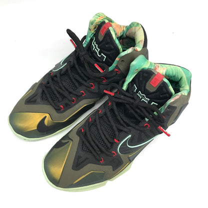 NIKE | ナイキ LEBRON XI スニーカー 616175-700 グリーン 27cm【倉吉店】