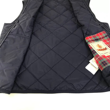BARACUTA | バラクータ キルティング 中綿ベスト BRGIL0018 ネイビー サイズ：42【倉吉店】