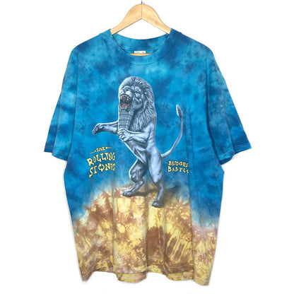 The Rolling Stones 'Bridges to Babylon' バンドＴ ローリングストーンズ 半袖Ｔシャツ タイダイ サイズ：XL【倉吉店】
