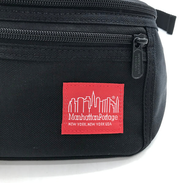 Manhattan Portage | マンハッタンポーテージ Alleycat Waist Bag ウエストバッグ 1101 ブラック【倉吉店】