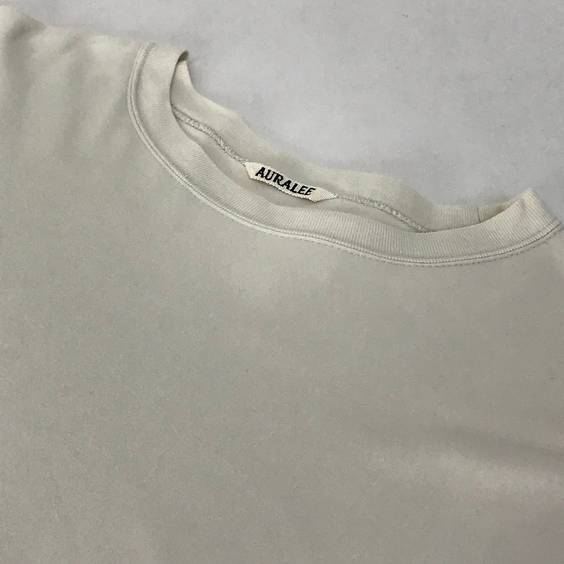 AURALEE | オーラリー SUPER HIGH GAUGE SWEAT P/O スウェット A9AP01SU ベージュ サイズ：5【倉吉店】