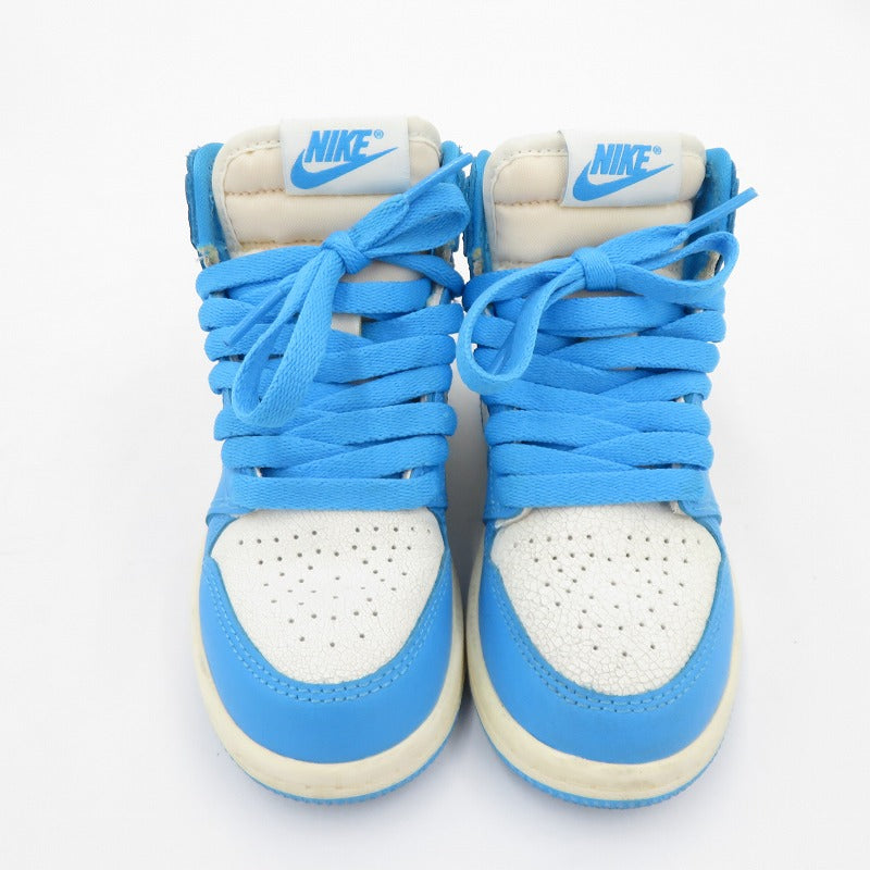 NIKE | ナイキ High OG UNC Reimagined スニーカー FD1412-402 サイズ:17cm ブルー【瀬戸大橋店】