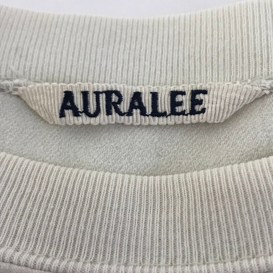 AURALEE | オーラリー SUPER HIGH GAUGE SWEAT P/O スウェット A9AP01SU ベージュ サイズ：5【倉吉店】