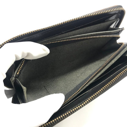 AVIREX | アヴィレックス HORWEEN LEATHER LONG ROUND ZIPPER WALLET ラウンドファスナー長財布 長財布 ブラック【倉吉店】