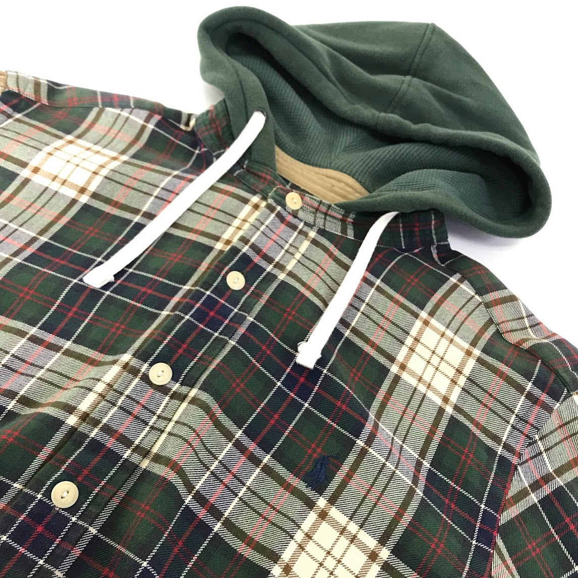 RALPH LAUREN | ラルフローレン チェック柄 長袖シャツ グリーン系 サイズ：M【倉吉店】