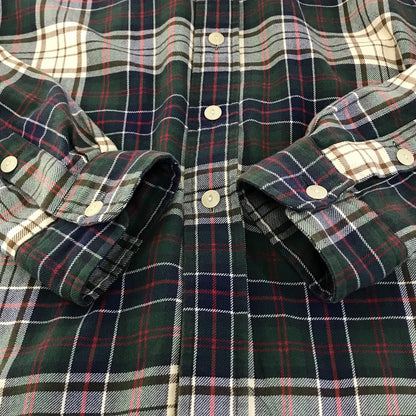 RALPH LAUREN | ラルフローレン チェック柄 長袖シャツ グリーン系 サイズ：M【倉吉店】