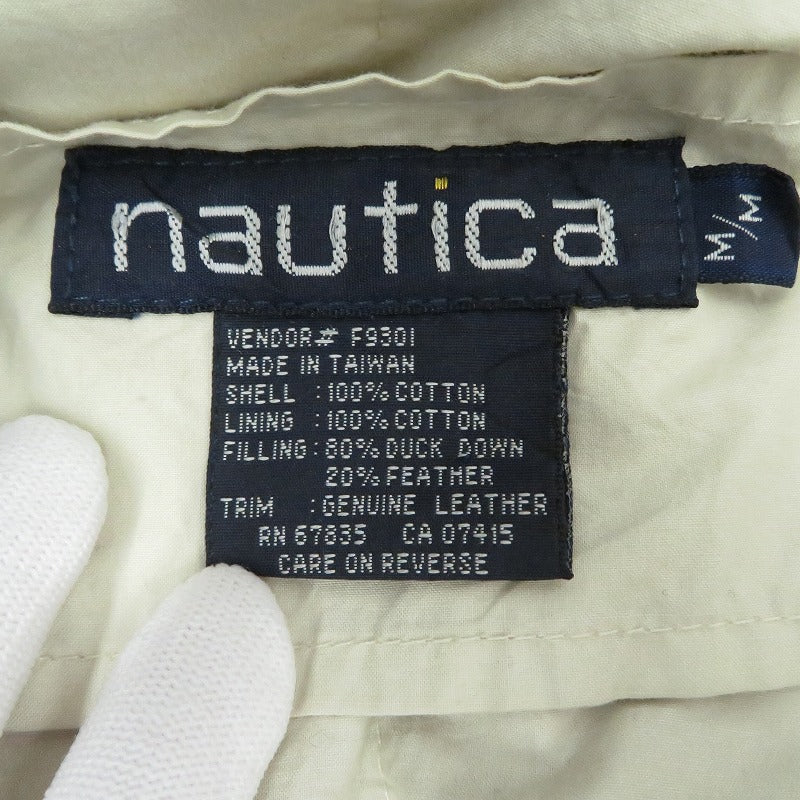 NAUTICA | ノーティカ ダウンジャケット グリーン サイズ：M【瀬戸大橋店】