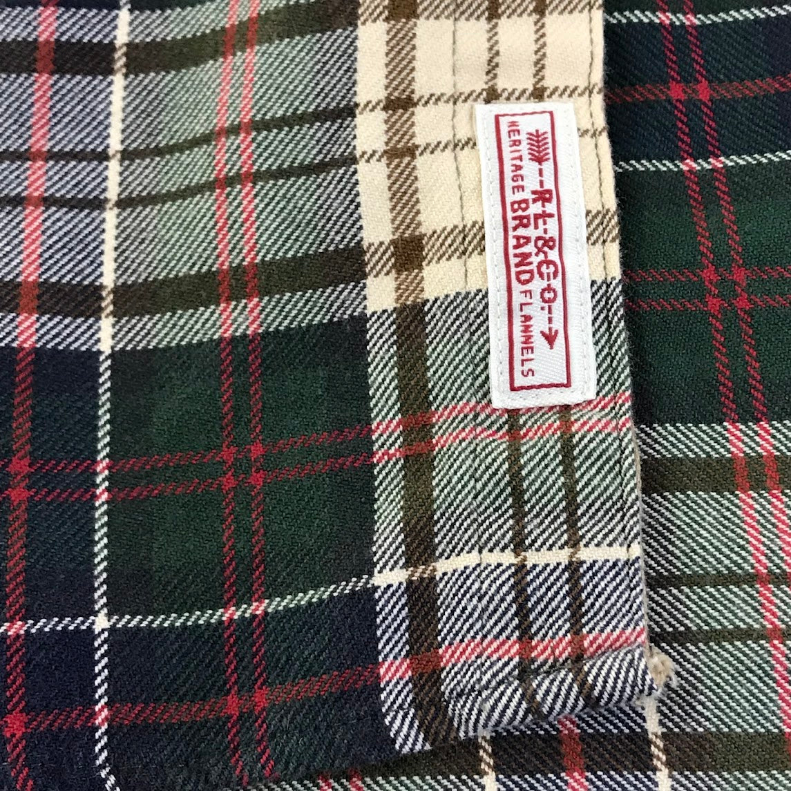RALPH LAUREN | ラルフローレン チェック柄 長袖シャツ グリーン系 サイズ：M【倉吉店】