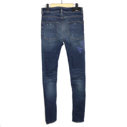 AMIRI | アミリ OLD ENGLISH LOGO JEANS ダメージ加工 デニムパンツ PS22MDS148 インディゴ サイズ：29【倉吉店】