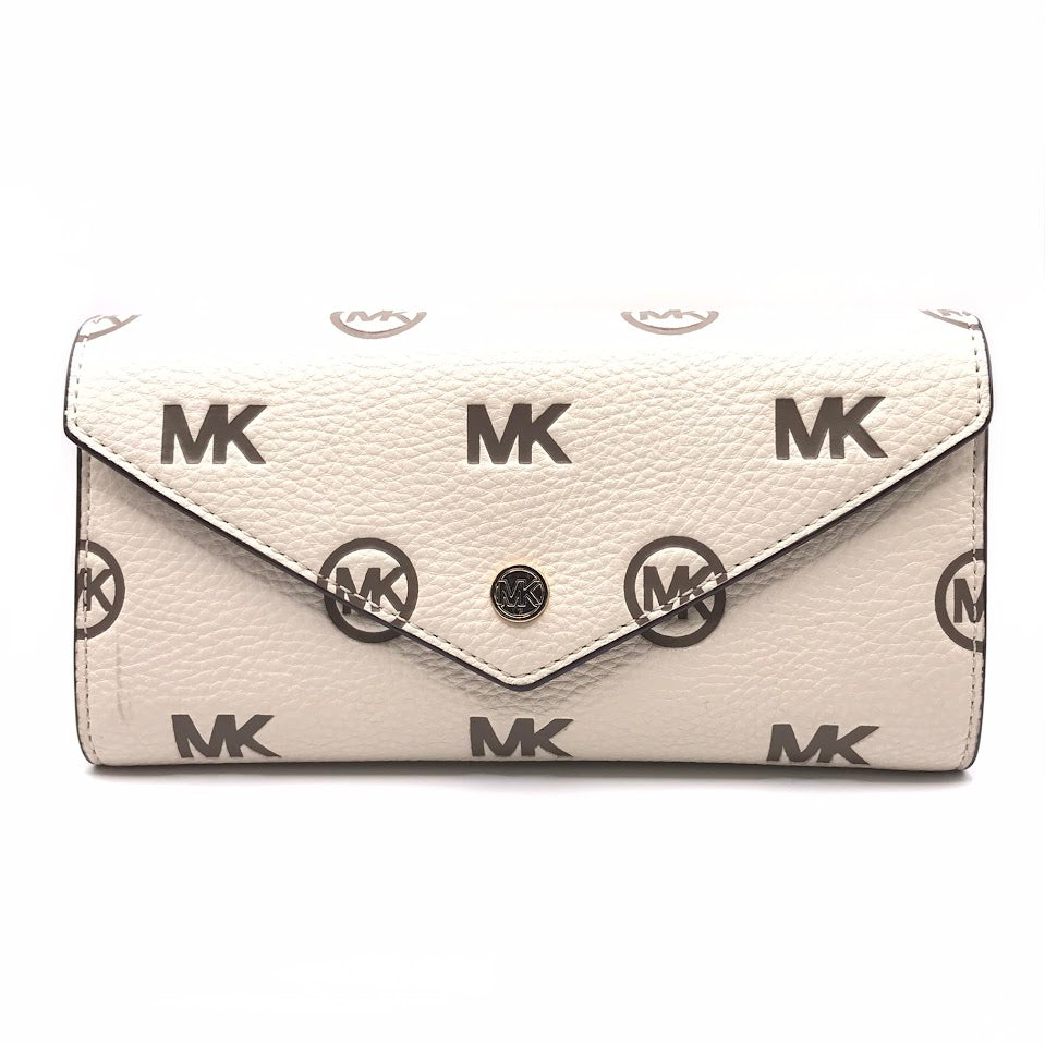 Michael Kors | マイケルコース JET SET TRAVEL LG ENV CONTINENTAL ウォレット 長財布 35R4GTVE7L クリーム【倉吉店】