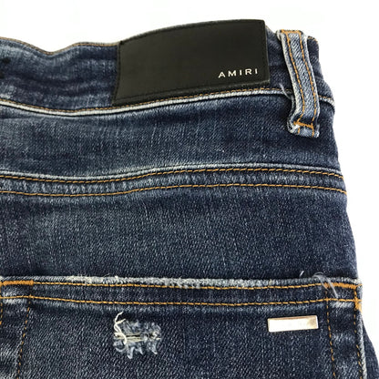 AMIRI | アミリ OLD ENGLISH LOGO JEANS ダメージ加工 デニムパンツ PS22MDS148 インディゴ サイズ：29【倉吉店】
