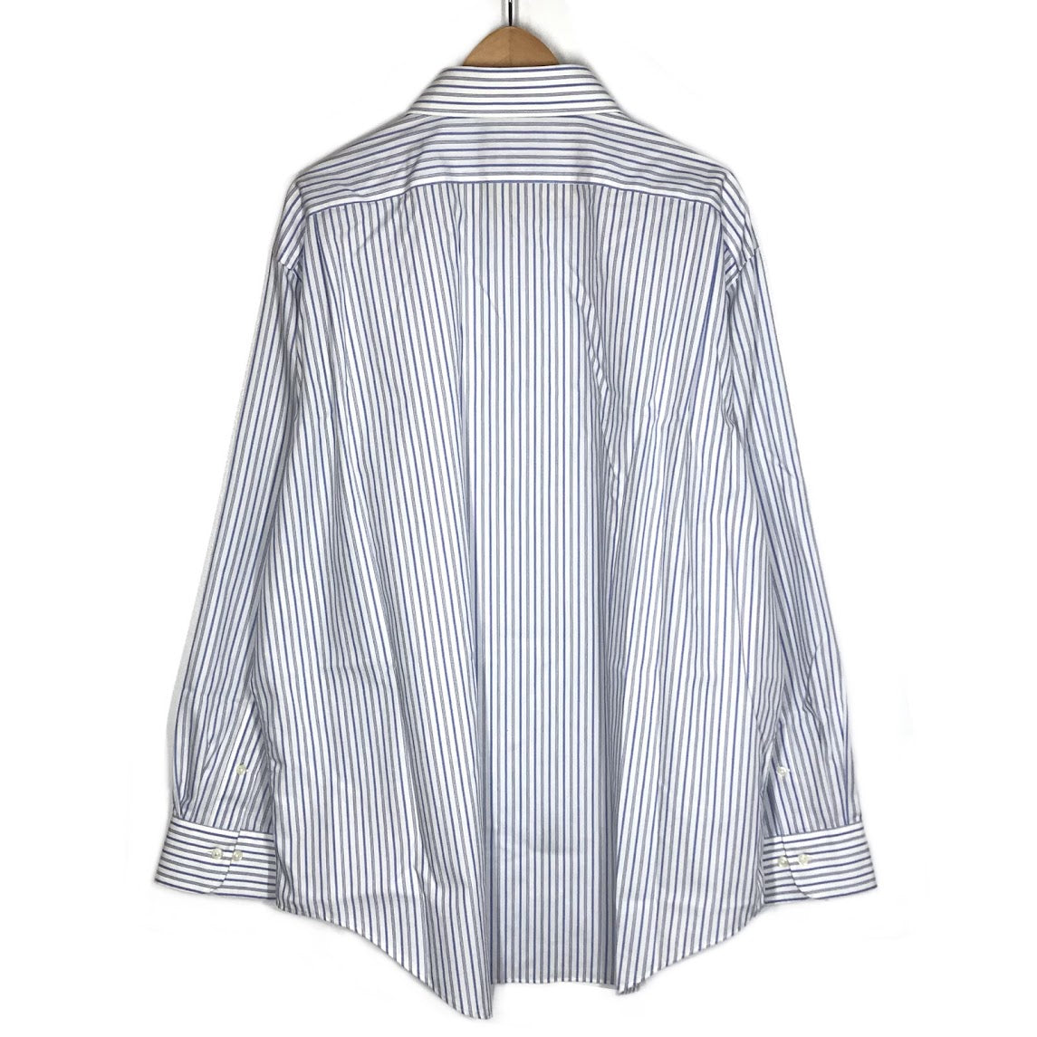 RALPH LAUREN | ラルフローレン 80S CLASSIC FIT ストライプ柄 サイズ:18 長袖シャツ ブルー【倉吉店】