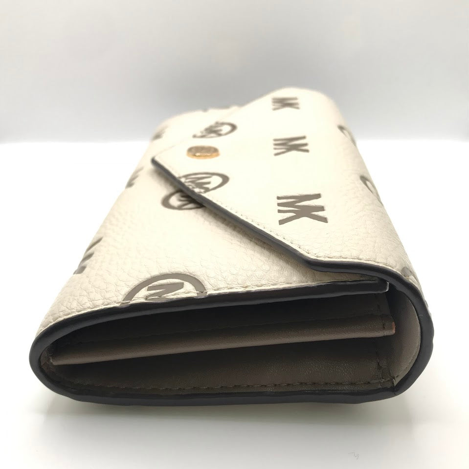 Michael Kors | マイケルコース JET SET TRAVEL LG ENV CONTINENTAL ウォレット 長財布 35R4GTVE7L クリーム【倉吉店】