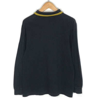 FRED PERRY | フレッドペリー ポロシャツ長袖 ポロシャツ SP5066 ブラック サイズ：S【倉吉店】【代金引換不可・日時指定不可】【ポスト投函】