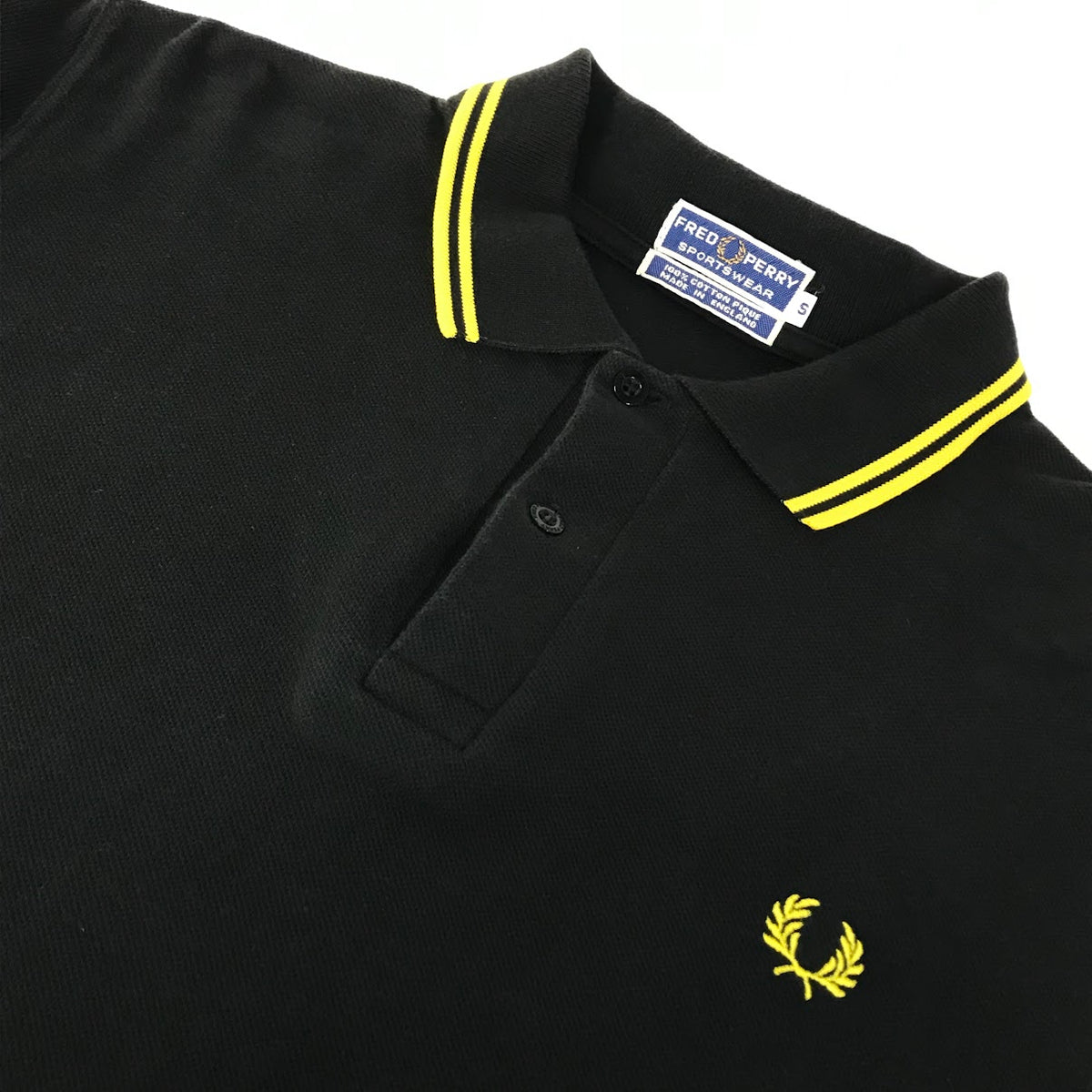 FRED PERRY | フレッドペリー ポロシャツ長袖 ポロシャツ SP5066 ブラック サイズ：S【倉吉店】【代金引換不可・日時指定不可】【ポスト投函】