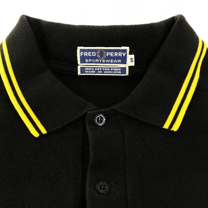 FRED PERRY | フレッドペリー ポロシャツ長袖 ポロシャツ SP5066 ブラック サイズ：S【倉吉店】【代金引換不可・日時指定不可】【ポスト投函】