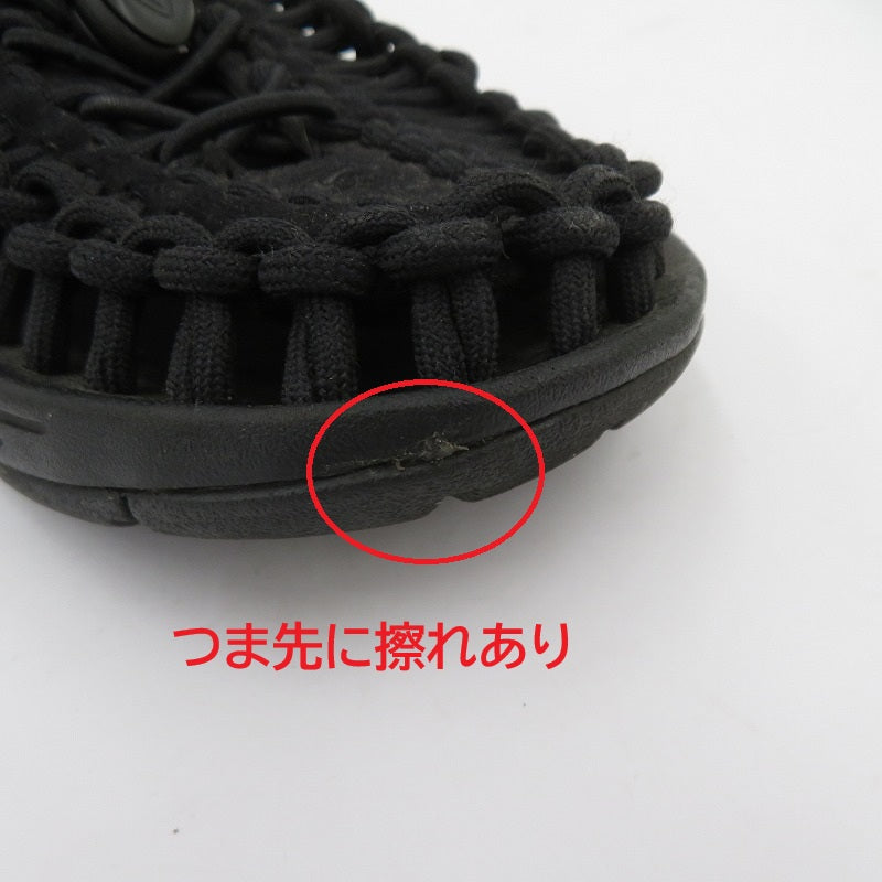 KEEN | キーン UNEEK サンダル 1014099 サイズ:24.0cm ブラック 24cm【瀬戸大橋店】
